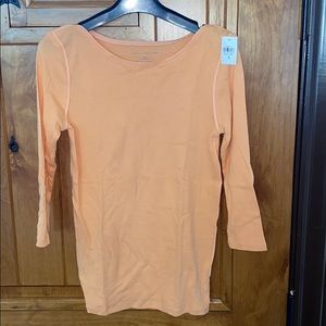 Ann Taylor Elbow Sleeve Tee